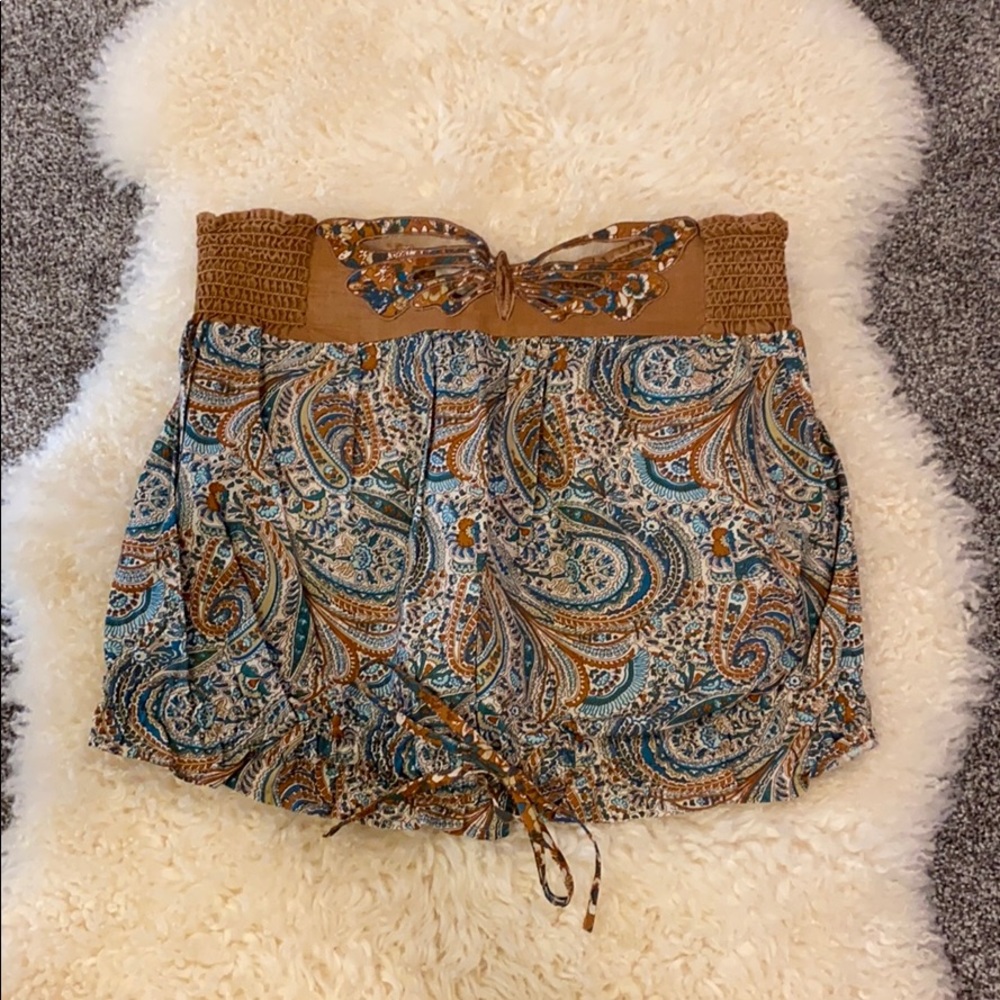 Jill Stuart strapless crop top